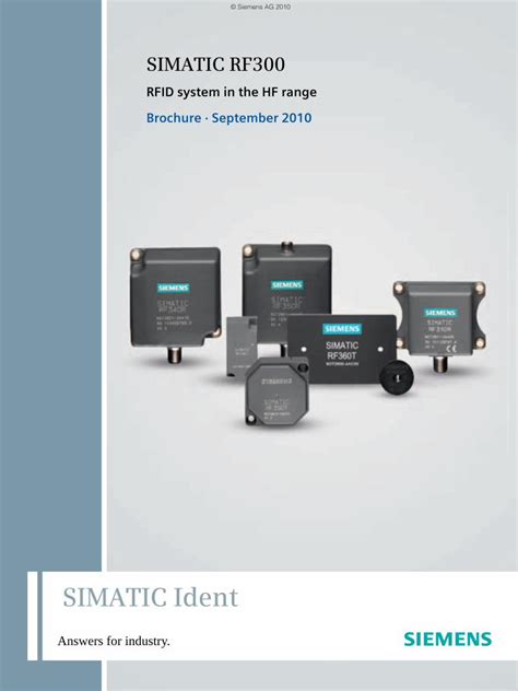 siemens uhf rfid|siemens rfid brochure.